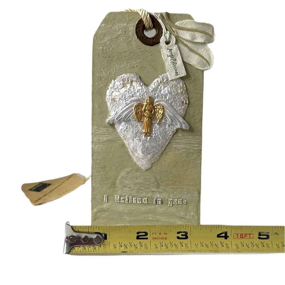 Sarah Lugg Watching Angels Tag “I‎ Believe In You”Inspirational Home Decor Tag